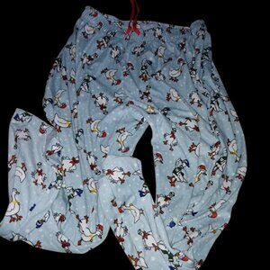 Christmas Goose PJ pants